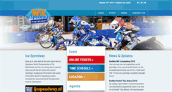 Desktop Screenshot of ijsspeedway-assen.nl